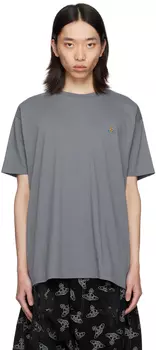 Футболка серая Orb Peru Vivienne Westwood