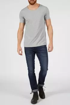 Футболка - Серая - Приталенная Petrol Industries, серый