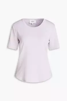 Футболка Serena из эластичного хлопкового джерси в рубчик BA&SH, лавандовый