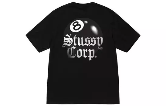 Футболка серии 8-ball унисекс Stussy, белый
