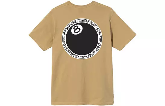 Футболка серии 8-ball унисекс Stussy, красный