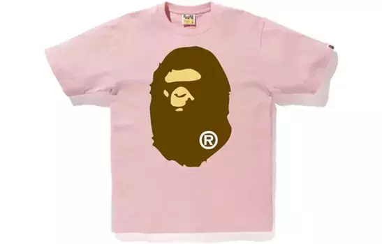 Футболка серии Ape Head унисекс A Bathing Ape, белый