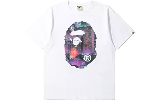 Футболка серии Ape Head унисекс A Bathing Ape, черный