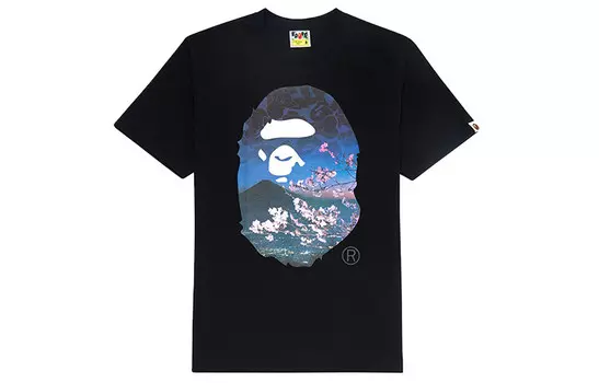 Футболка серии Ape Head унисекс A Bathing Ape, белый