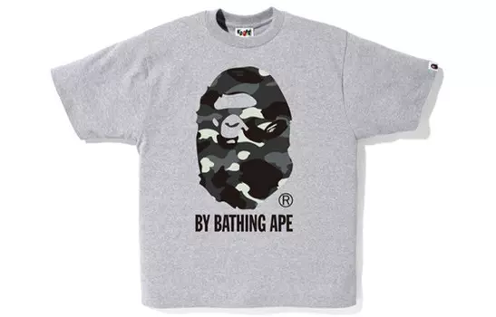 Футболка серии Ape Head унисекс A Bathing Ape, белый/черный