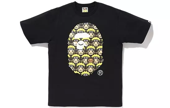 Футболка серии Ape Head унисекс A Bathing Ape, черный