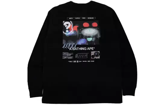 Футболка серии Ape Head унисекс A Bathing Ape, черный