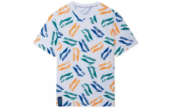 Футболка серии Badminton для мужчин Lining, белый