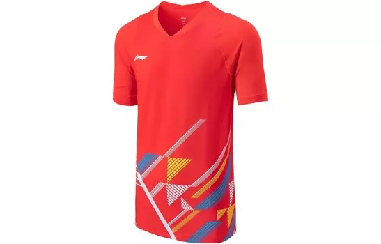 Футболка серии Badminton унисекс Li Ninghong Lining, цвет Li Ninghong