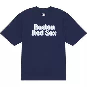 Футболка серии College Style унисекс темно-синяя Mlb, темно-синий