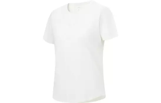 Футболка серии Fitness женская молочно-белая Lining