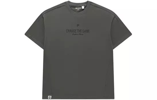 Футболка серии FOB унисекс медово-серого цвета Fila Fusion, серый