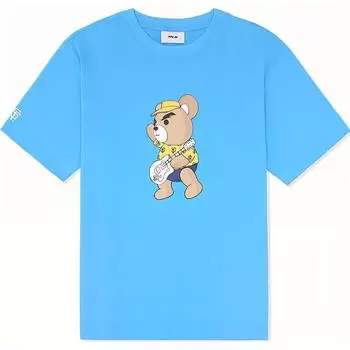 Футболка серии Frown Bear унисекс San Francisco Giants/Deep Sea Blue MLB, San Francisco Giants/Deep Sea Blue