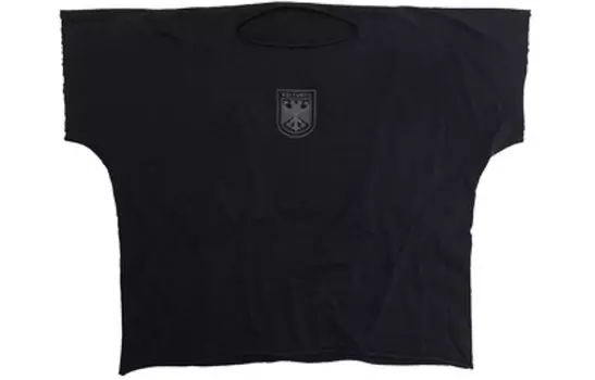 Футболка серии Gosha унисекс черная Yeezy, черный