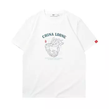 Футболка серии «Китайский дракон» для мужчин Hla, темно-синий