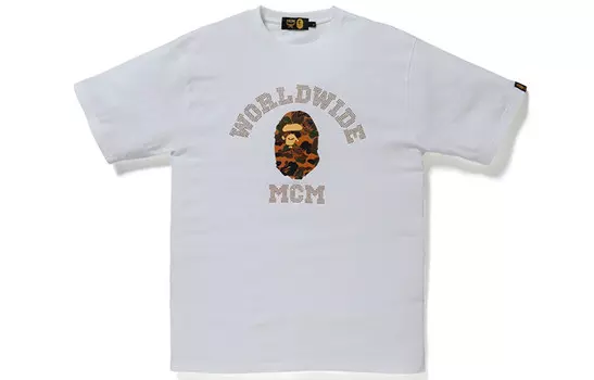 Футболка серии Mcm X Ape Head для мужчин A Bathing Ape