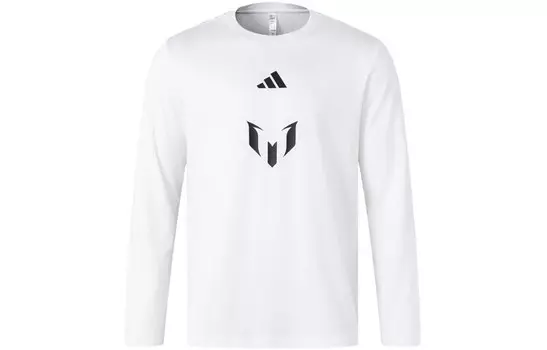 Футболка серии Messi мужская белая Adidas, белый