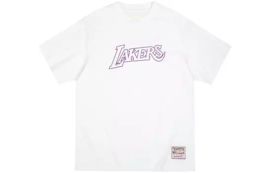 Футболка серии NBA унисекс белая Mitchell & Ness, белый