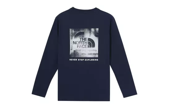 Футболка серии Pioneer Design FW22, унисекс, синяя The North Face, синий