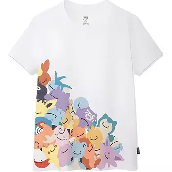 Футболка серии Pokmon Co-Branded унисекс Uniqlo