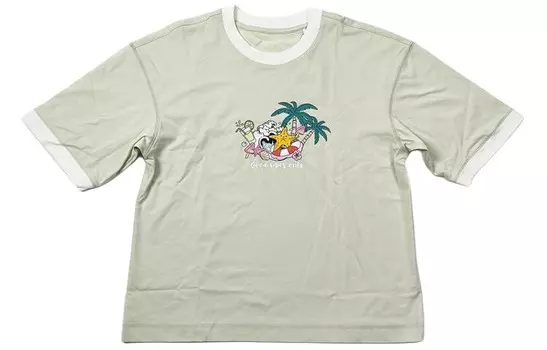 Футболка серии Sports Trend женская цвета хаки Lining