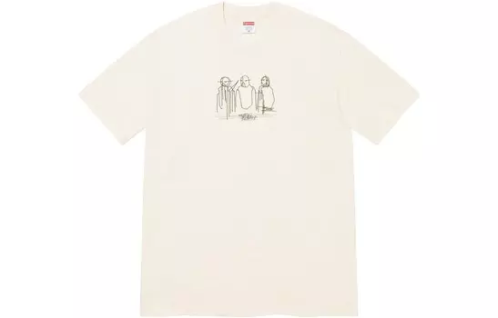 Футболка серии SS23 WEEK18 унисекс Supreme, белый