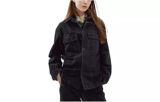 Футболка серии U FW23 женская темно-серая Uniqlo