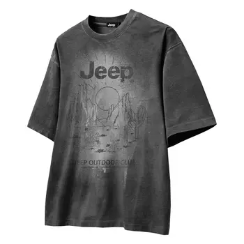 Футболка серии Yao унисекс Jeep, черный