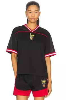 Футболка сетка для трека We11Done, black