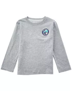 Футболка «Северное сияние» от Джени и Джека Janie and Jack, серый