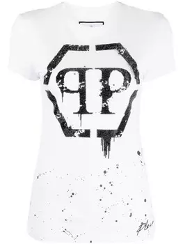 Футболка Sexy Pure Fit Hexagon Philipp Plein, белый
