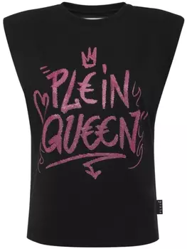 Футболка Sexy Pure с кристаллами Philipp Plein, черный