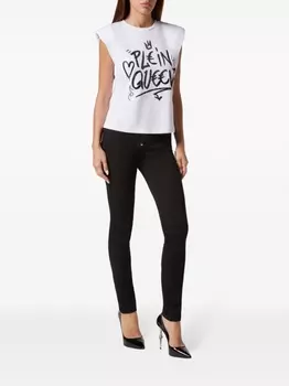 Футболка Sexy Pure с кристаллами Philipp Plein, белый