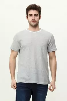 Футболка Sezar с логотипом Red, White And Blue, серый