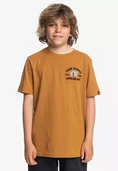 Футболка SHACKY Quiksilver, светло-коричневый