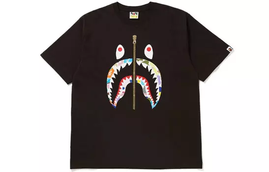 Футболка Shark Series для мужчин A Bathing Ape, белый
