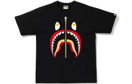 Футболка Shark Series унисекс A Bathing Ape, черный
