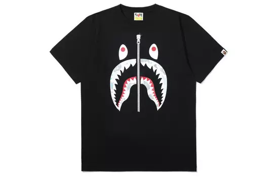 Футболка Shark Series унисекс A Bathing Ape, белый