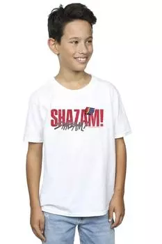 Футболка Shazam Fury Of The Gods Pride Distress DC Comics, белый