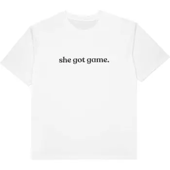 Футболка She Got Game Creator T-Shirt - Migna Kickz, цвет Weiss