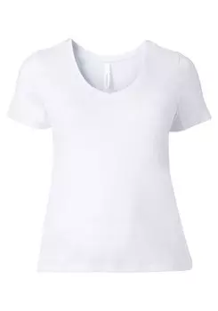 Футболка Sheego, белый