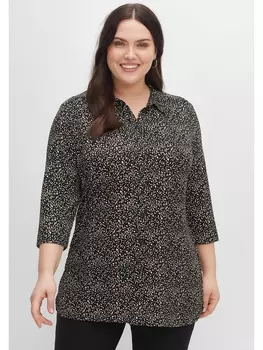 Футболка sheego Bluse, черный