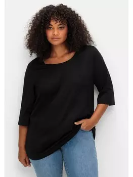 Футболка sheego, черный