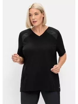 Футболка sheego, черный