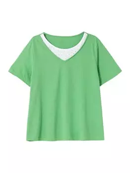 Футболка Sheego, цвет Apple