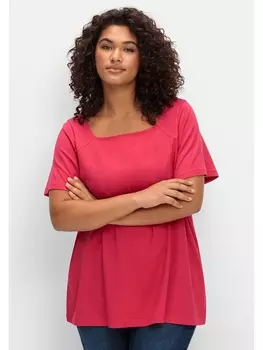 Футболка sheego, цвет magenta