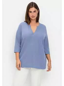 Футболка sheego, цвет mittelblau