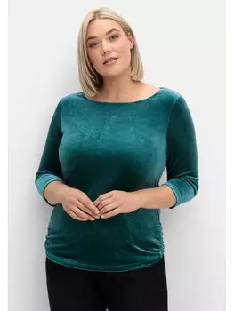 Футболка sheego Shirt, цвет petrol