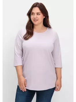 Футболка sheego, сиреневый