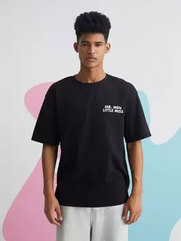 Футболка Shein, черный